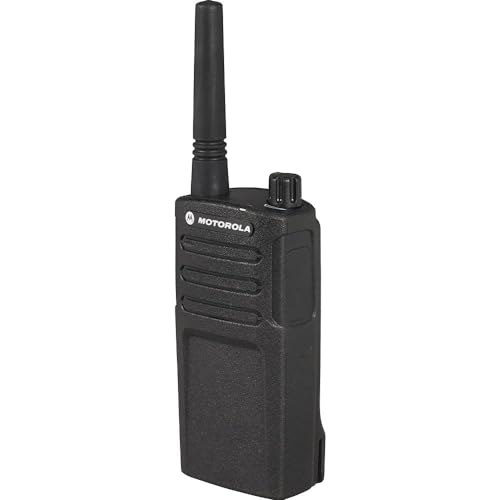 Motorola Solutions 12-Pack RMM2050 2-Way Radio Bundle with 6 Bank Charger & Remote Speaker Mics Black