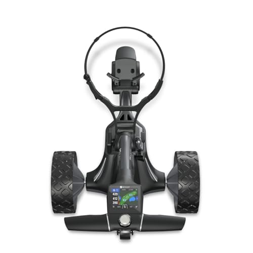 AMBA7 M7 GPS Remote Electric Cart Bundle with Accessories Black
