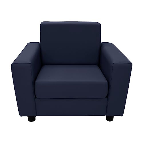 Factory Direct Partners SoftScape Playtime Reading Chair Navy