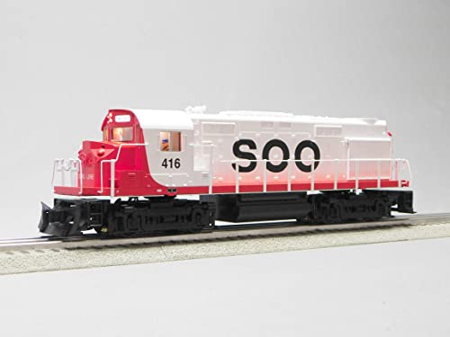 Lionel SOO LINE Legacy RS-27 Diesel Locomotive Engine #416 O Gauge White & Red