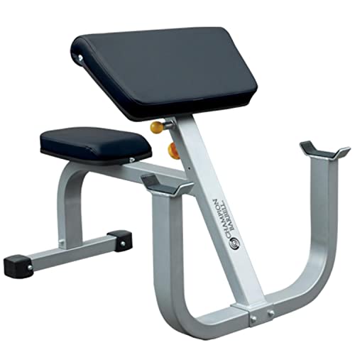 BSN Adjustable Preacher Curl Bench Black Ivory