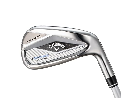 Callaway Women's Single Item Iron PARADYM Ai SMOKE MAX FAST IRONS Silver