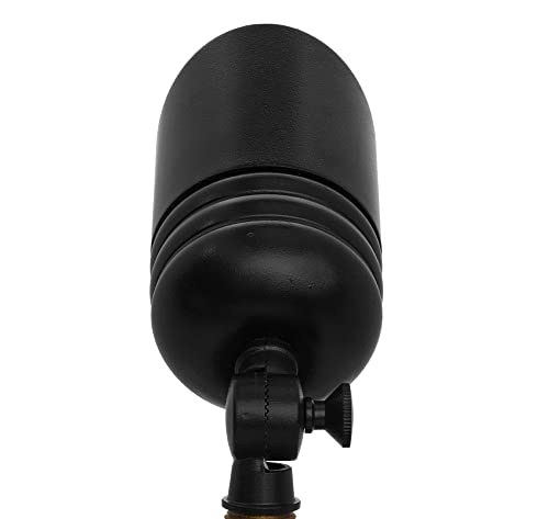 VOLT 20-Pack 12V Fat Boy Brass Outdoor Spotlights Black