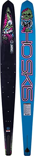 HO Future Omni Monster Kids Slalom Waterskis Black/Blue 63in