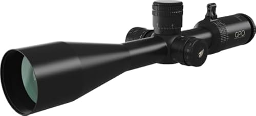 GPO German Precision Optics GPOTAC 6X Rifle Scope 4.5-27x50i First Focal Plane Black