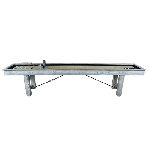 Playcraft Montauk 12' Shuffleboard Table Whitewash