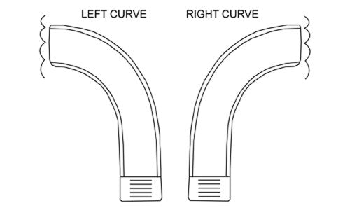 S.R. Smith Typhoon Left Curve Pool Slide Sandstone