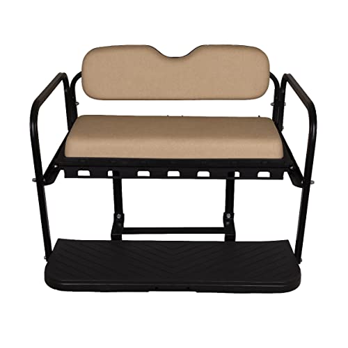 GTW MACH3 Golf Cart Rear Seat Kit for Club Car Precedent Onward Tempo Buff