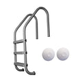 SAFTRON Graphite Gray Inground Pool Ladder & Railing Anchor Socket Cover 2-Pack