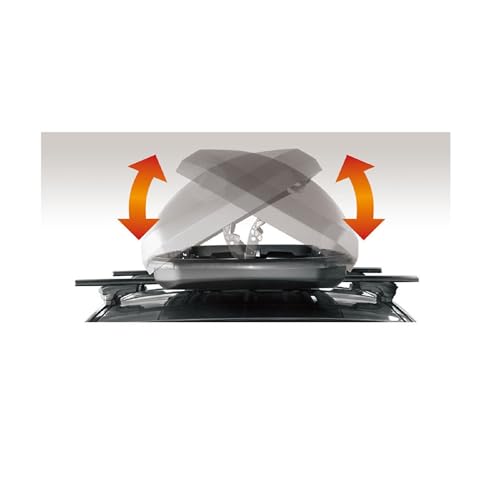 INNO 2020 14 cuft Roof Cargo Box Matte Black