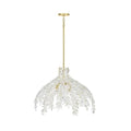 Eurofase Jalore 4 Light Pendant Modern Distressed White