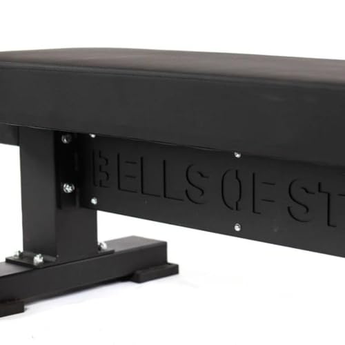 Bells of Steel Flat Bench - Heavy-Duty Black