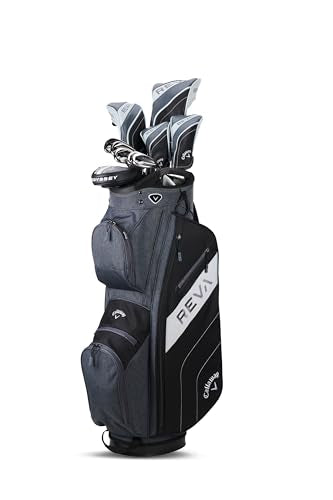 Callaway Golf 2024 Reva 11-Piece Package Set with Cart Bag Black