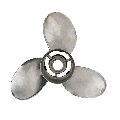 Quicksilver Thunderbolt Propeller High Polished Stainless Finish 15.3" Dia x 19 Pitch Right Hand