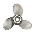 Quicksilver Thunderbolt Propeller High Polished Stainless Finish 15.3" dia x 19 pitch Left Hand