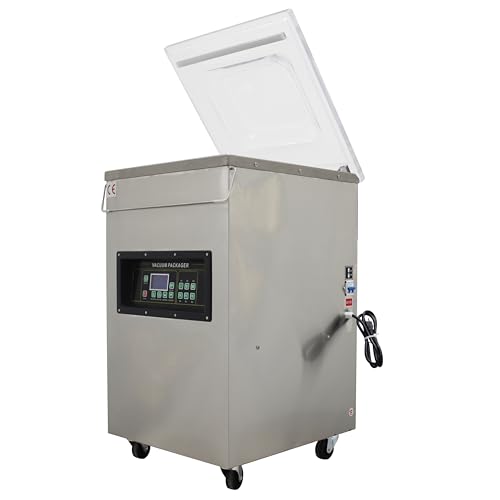 TECHTONGDA Vacuum Sealer Packaging Machine Stainless Steel Silver