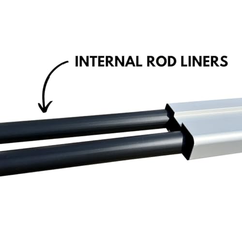 Trxstle CRC Fly Rod Carrier v3.0 Adjustable 10'4" Silver