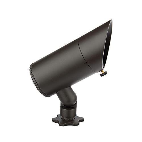 WAC Lighting LED 12V Basic Accent Light 6W Adjustable Beam Angle 3000K Black (Pack of 12)