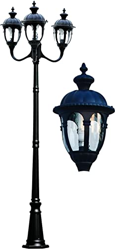 DABMAR LIGHTING INC GM9310-B 3-Head Post Fixture