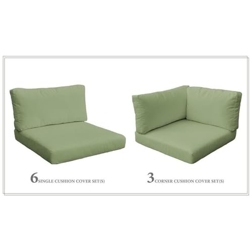 Afuera Living Weather & Water Resistant Cushion Set Cilantro