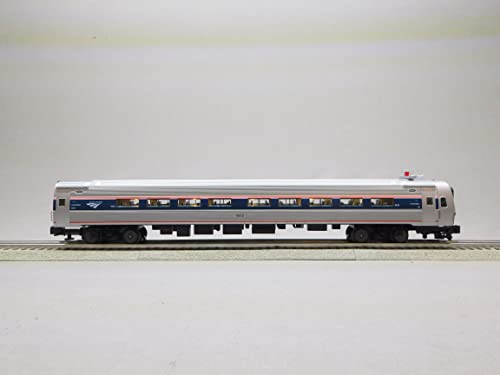 Lionel AMTRAK Amfleet Phase VI Passenger Coach/CAB Car 2 Pack O Gauge Silver