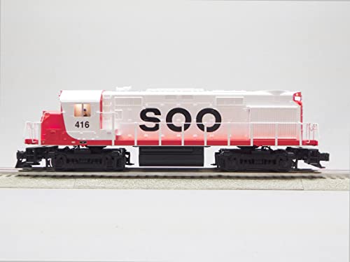 Lionel SOO LINE Legacy RS-27 Diesel Locomotive Engine #416 O Gauge White & Red