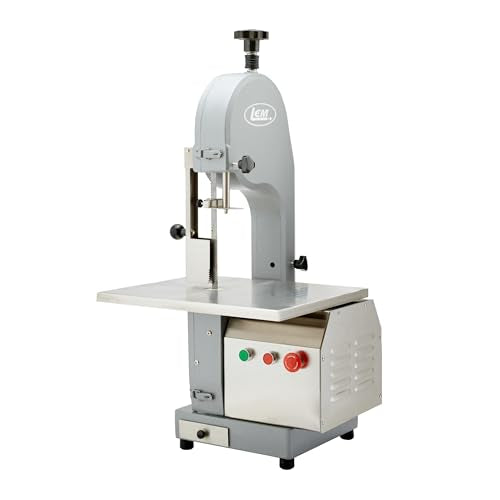 LEM Electric Tabletop Meat Saw Metal