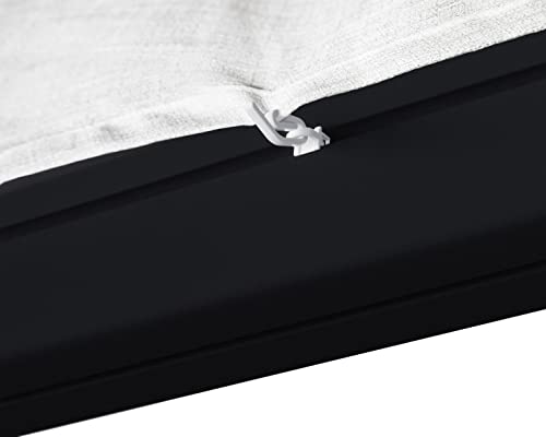 Palram Canopia Stockholm Patio Cover Roof Blinds 11 Ft. x 24 Ft. White