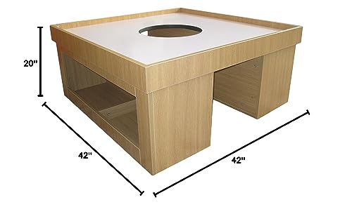 Rkidsworld Midplay Activity Table Birch Wood