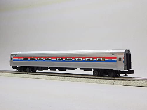 Lionel AMTRAK Amfleet Phase III Passenger Coach Car 2 Pack O Gauge Silver