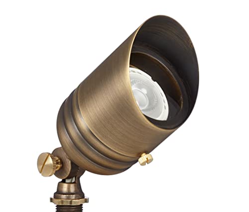 VOLT 20-Pack 12V Fat Boy Solid Brass Outdoor Spotlights Bronze