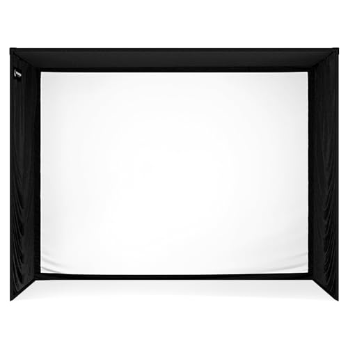 The Indoor Golf Shop SIG10 Golf Simulator Enclosure with SIGPRO Screen