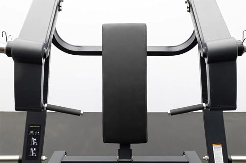 BK BodyKore Stacked Series Plate Loaded Incline Chest Press Black Silver