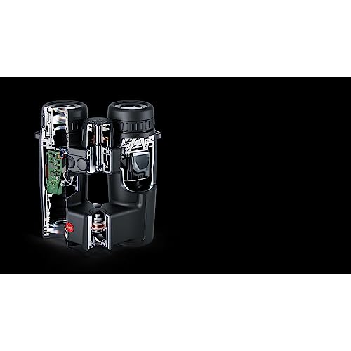 Leica 8x42 Geovid Pro Rangefinder Binoculars Black with Tripod Adapter, Backpack, Monopod, Cleaning Kit, 2 x Cap Keeper