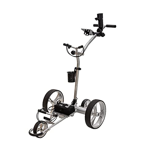 Cart-Tek Yellowstone Electric Golf Caddie Silver