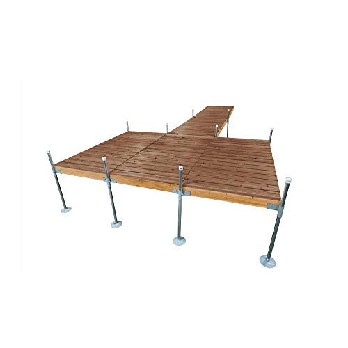 Tommy Docks Complete Dock Package 24 FT Cedar Frame Normal Duty