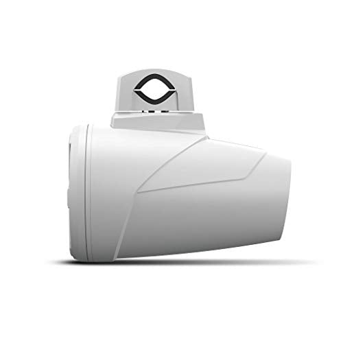 Rockford Fosgate M2WL-8H 8" 2-Way Marine Wake Tower Speakers with Multicolor LED Lights White (Pair)