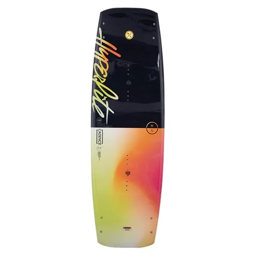 Hyperlite Cadence Womens Wakeboard 134 W/Syn Bindings Black/Yellow 134cm/(4-8.5)
