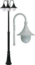DABMAR LIGHTING INC Marquee 3-Light Post Fixture GM9910-W