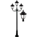 DABMAR LIGHTING INC 3-Light Post Fixture GM5526-B
