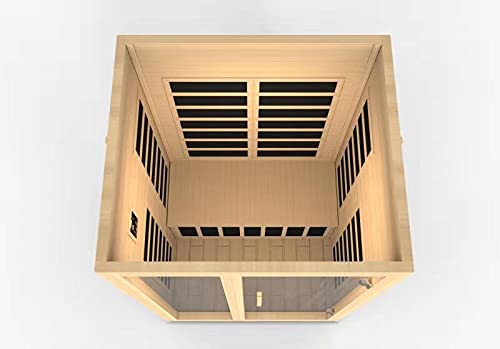 Maxxus Saunas Santiago Elite 2-Person Ultra Low EMF FAR Infrared Sauna