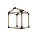 TOJAGRID Grid 30 Single Pergola Kit with Base for 6x6 Wood Posts