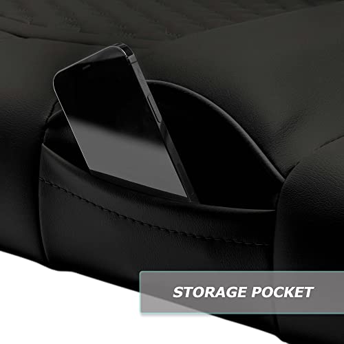MODZ® FS1 Custom Golf Cart Front Seat for Club Car Precedent/Onward/Tempo - [2004-Up] - Black Base - X-Diamond Pattern