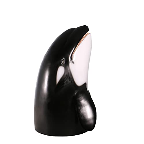 Design Toscano Thar She Blows Killer Whale Statue Full Color