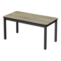 CORRELL, INC. LR Series Traditional Wood Library Table 29x36 Driftwood