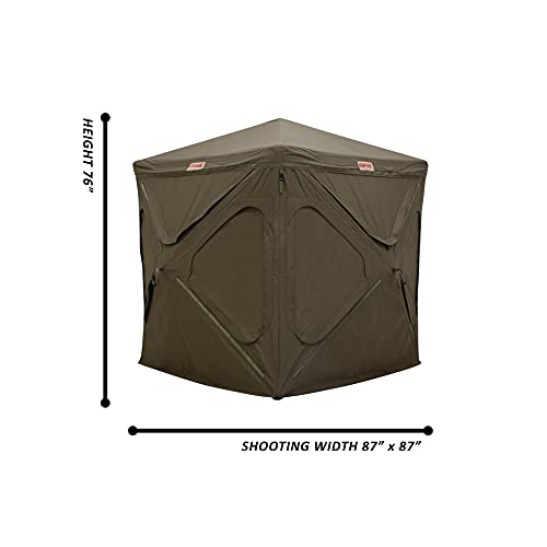 CAGE PERMANENT HUB BLIND R30 Hunting Blind Olive Tan