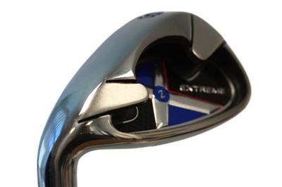 Extreme X2 Left Handed Iron Set +1" Over Big & Tall Senior Men's 8-Piece Set Senior Flex - Black