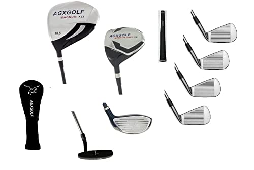 AGXGOLF Men's Left Hand Tall Length XE Edition Executive Golf Club Set (+1.0 inch)