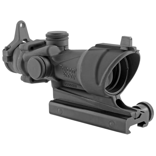 Trijicon 4x32 ACOG TA01NSN308 Scope with Amber Reticle Black