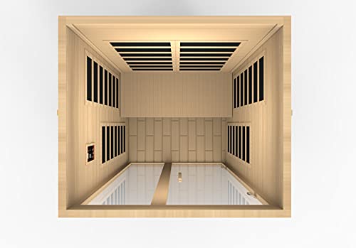 Maxxus Saunas Santiago Elite 2-Person Ultra Low EMF FAR Infrared Sauna